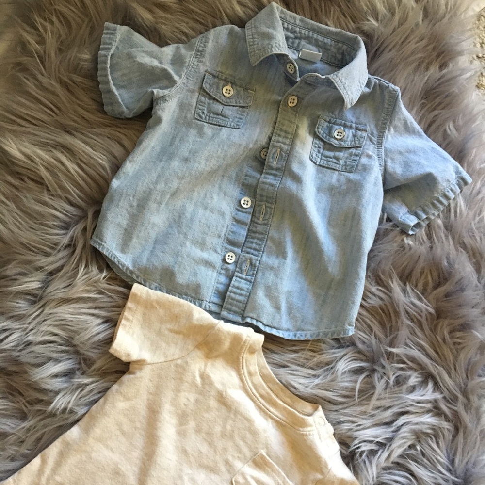 GAP button up